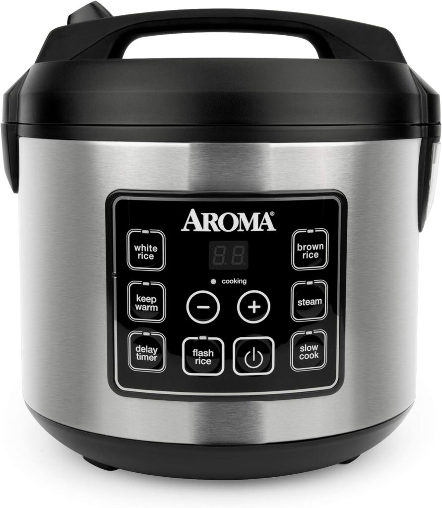 Aroma Housewares 20 Cup Cooked 10 cup uncooked Digital Rice Cooker