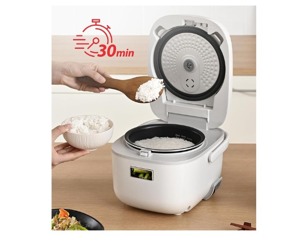 <a href="https://www.amazon.com/TOSHIBA-Rice-Cooker-Small-Uncooked/dp/B091TW6ND5">TOSHIBA Rice Cooker (TRCS02) Small 3 Cup Uncooked</a>